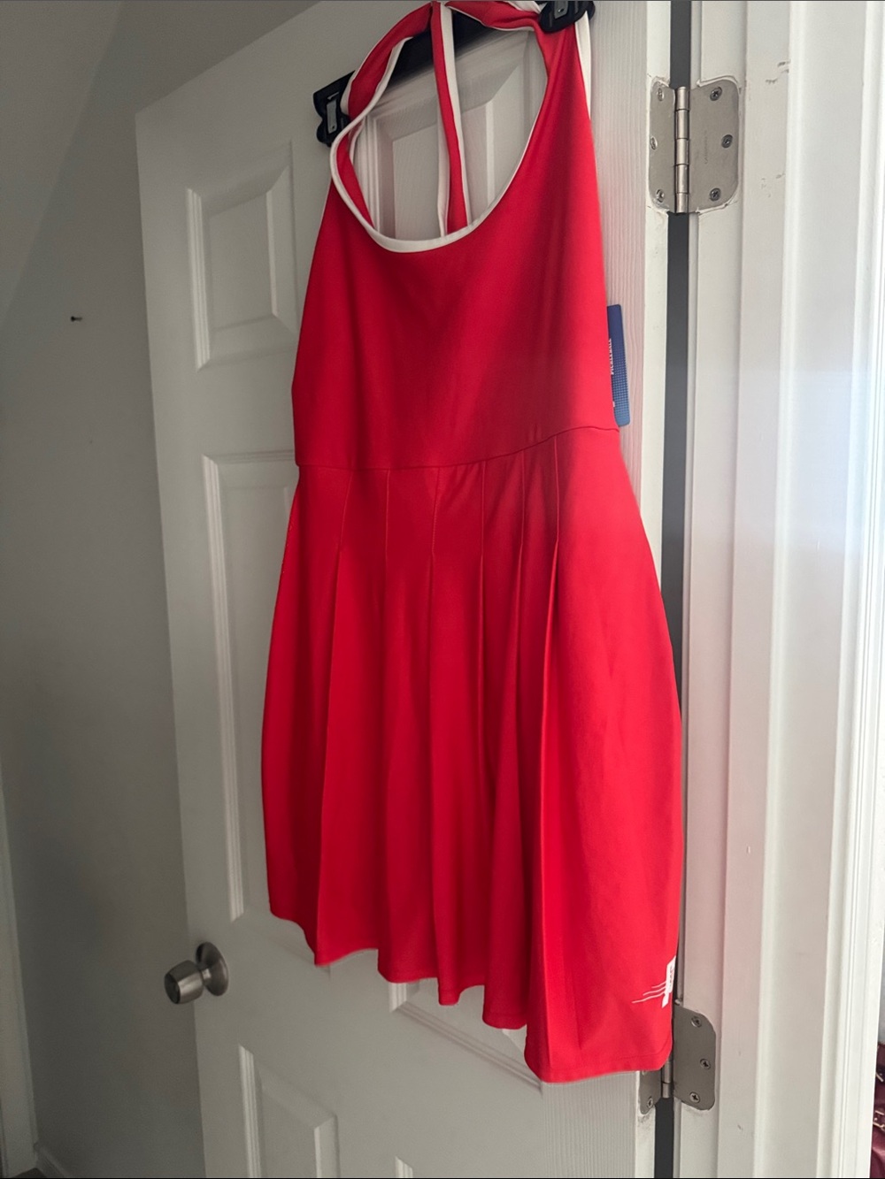 Red Girls' Halter Dance Dress